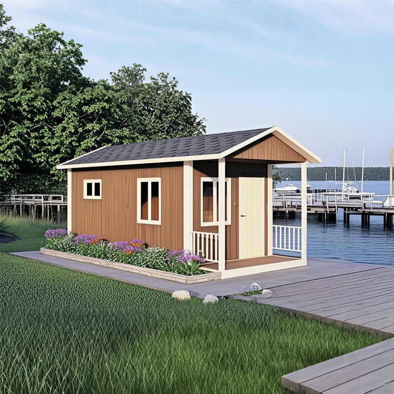 Pitch Roof Detachable Container House