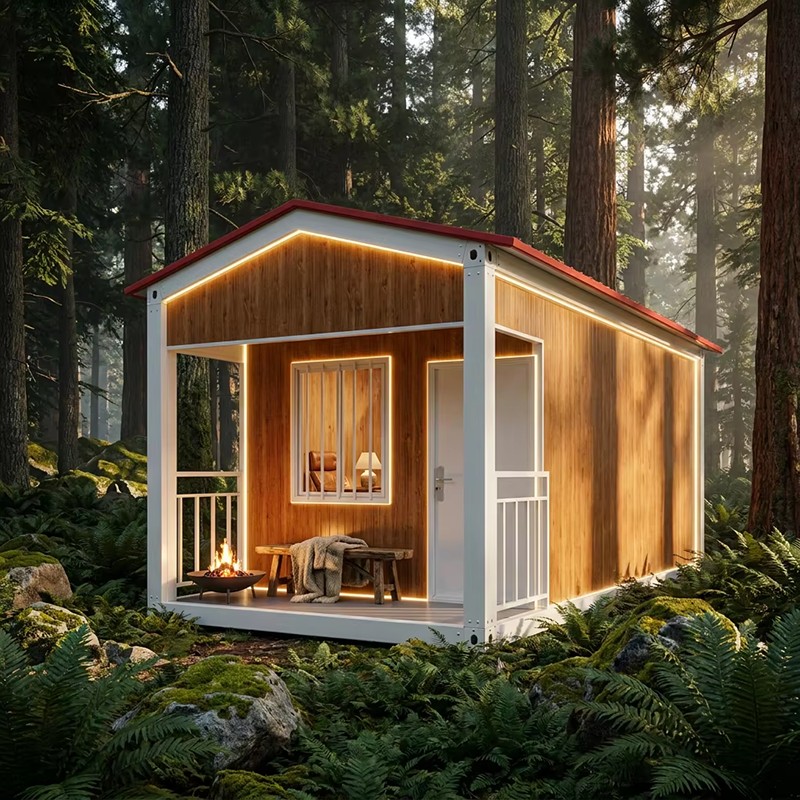 Modular Prefabricated Container House For Gable Roof